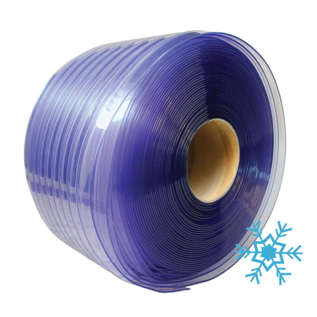 Полосовая завеса ПВХ морозостойкая рифленая